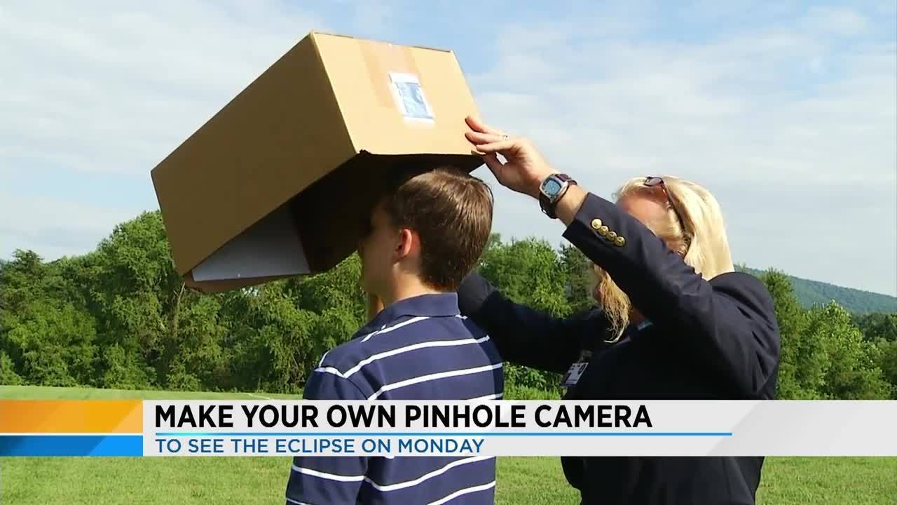 Make a pinhole camera to watch the solar eclipse